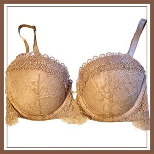 UNBRANDED Sexy Lace Underwire Bra With Boning for Extra Support #007